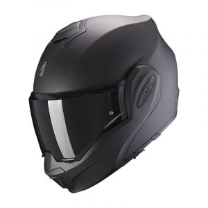 Image de Scorpion Exo Casque modulable -Tech Evo Solid noir mat- M