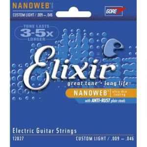 Elixir Nanoweb Custom Light 9 11 16 26 36 46