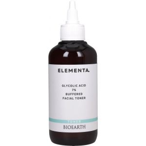 Bioearth Lotion Tonique Acide Glycolique Tamponné 7% ELEMENTA TONER - 200 ml