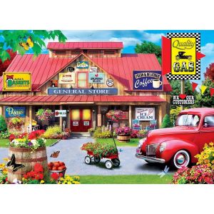 Master pieces Puzzle 1000 pièces : Magasin Général - Une touche de nostalgie