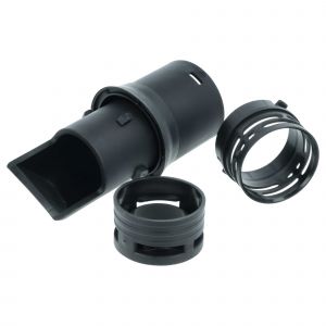 Vhbw Adaptateur pour tuyau remplacement pour Taski 30030-24 pour aspirateur - Raccordement du tuyau, noir