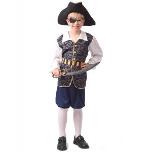 D&eacute;guisement pirate chic gar&ccedil;on Taille: L 10 12 ans (130 140 cm)