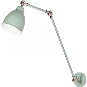 Beliani Lampe murale vert clair MISSISSIPPI L