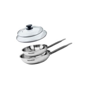 Fackelmann Set de 2 po&ecirc;les et 2 couvercles Eterna