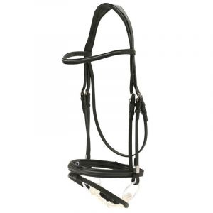 Bridons &eacute;quitation pour cheval St&uuml;bben muserolle combin&eacute;e Pro-Jump Slide&Lock