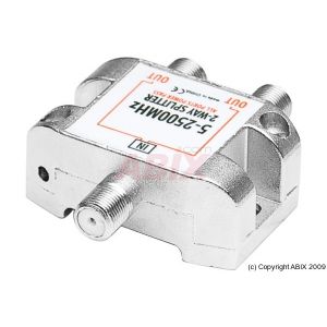 Image de Repartiteur 2 Voies 5-2500MHz TV/FM/Sat Splitters