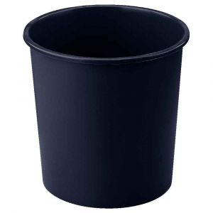 Business Corbeille à papier plastique ronde - Faibo - 18L - noir