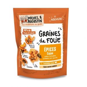 Michel et augustin Graines de folie &eacute;pices cajun 95g