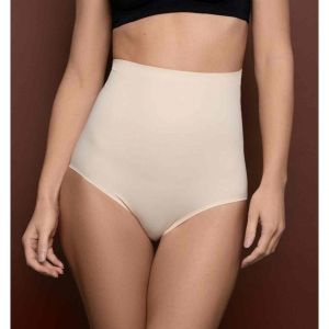 Culotte taille haute rembourrée - Beige