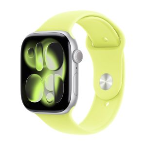 Apple Bracelet 42 mm - M/L Sport jaune fluo