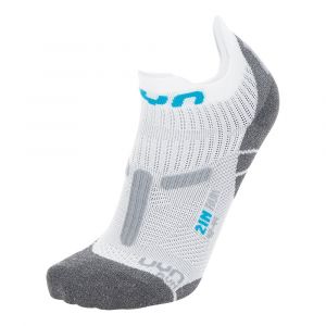 UYN " 2" Running Socks Men, white/grey EU 42/44 Chaussettes course à pied"