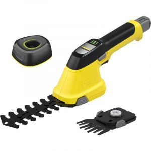 Kärcher Home & Garden gsh 4-4 Plus Battery Set sans fil cisaille à gazon + lame taille-buissons avec batterie, avec chargeur 4 v Li-Ion
