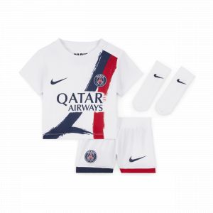 Nike Ensemble 3 pi&egrave;ces replica Football Paris Saint-Germain 2024 Stadium Ext&eacute;rieur pour b&eacute;b&eacute; et tout-petit - Blanc - Taille 12-18M - Unisex