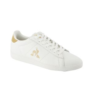 Le Coq Sportif Chaussures Courtset_2 blanc marron - 40