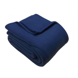 LNT -Couverture Polaire pour Lit et Canap&eacute; 220X240 cm - 100% Polyester trait&eacute; Non feu - Couverture Ultra Chaude Abysse