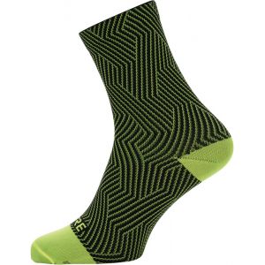 Image de Gore Wear C3 Optiline - Chaussettes - jaune/noir 41-43 Chaussettes