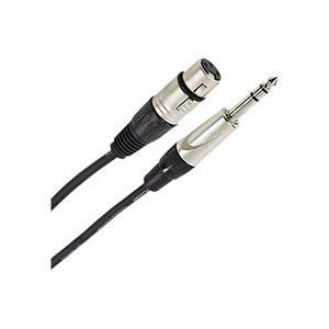 Câble XLR Femelle Jack Mâle Stéréo 0 60m Easy