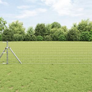 VidaXL Clôture Euro 0.6x10 M Acier Galvanisé