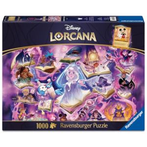 Schleich Ravensburger - Puzzle Adulte - Puzzle Disney Lorcana 1000 pièces - Amethyst - Adultes et Enfants à partir de 14 Ans - Puzzle de qualité supérieure - Disney - 12001622