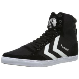 Hummel Baskets montantes TEN STAR HIGH CANVAS Noir - Taille 36,37,38,39,40,41,42,43,44,45