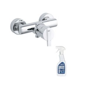 Grohe Mitigeur douche Feel Quickfix + nettoyant Grohclean
