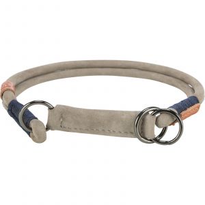 Trixie Collier pour chien semi-étrangleur, en cuir Be Nordic