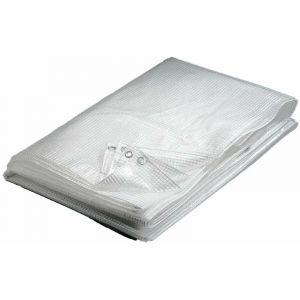 Werkapro Bâche transparente 80 g/m2 3 x 5 m