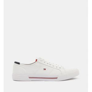 Tommy Hilfiger Tennis Core Corporate toile de coton Blanc