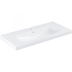 Grohe Plan vasque à poser blanc alpin Euro Ceramic, 100 x 46