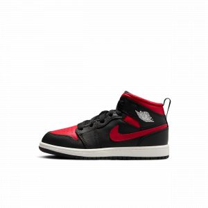 Jordan Chaussure 1 Mid pour jeune enfant - Noir - Taille 29.5 - Male