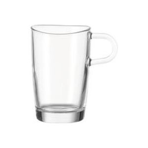 Leonardo LOT DE 6 GRANDS MUGS A LATTE MACCHIATO LOOP TRANSPARENT