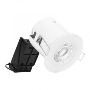 Aurora Kit spot encastré - aluminium - fixe - gu10 - 5w - 4000k - blanc - ip65 Abi enal110w40 - Blanc