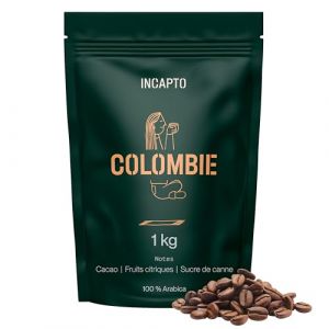Gr&atilde;os de caf&eacute; colombianos 1 kg - Incapto Coffee