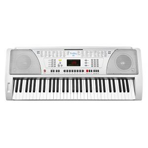 Classic Cantabile FunKey 61 Synthétiseur pour Débutants, avec d' Alimentation Électrique et Pupitre
