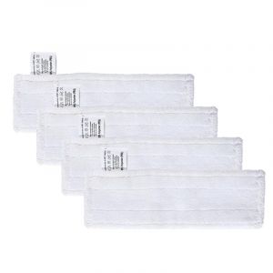 Kit De 4 Bonnettes Microfibre Lingettes Remplacement Pour Karcher Easy Fix Sc2 Sc3 Sc4 Sc5, Chiffon Accessoire