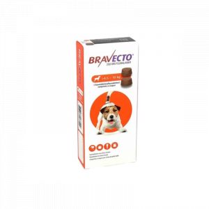 Merck Bravecto chien 4,5- 10kg 2 comprimé