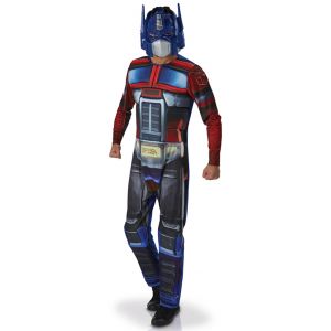 Image de Ruedelafete Déguisement Luxe Optimus Prime Transformers 5 - Adulte Taille : XL