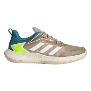 Adidas Femme Defiant Speed W Shoes-Low, Wonder Beige/Core White/Lucid Lemon, 40 EU