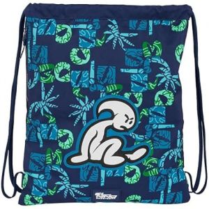 Safta Sac à dos de sport FC Barcelona M865 - Fermeture à lacets - Enfant - Bleu