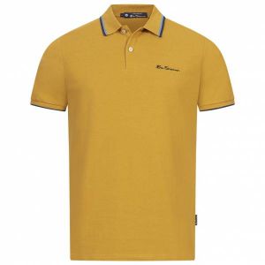 Ben Sherman Twin Tipped Hommes Polo 0076270NR-GOLD
