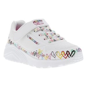 Skechers Baskets Uno Lite - Heart Craze Goldcrown Pour Enfant
