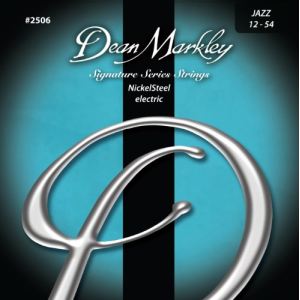 Dean Markley NickelSteel Electric Signature Series 2506 Jazz 012-054 - Jeu de cordes pour guitare &eacute;lectrique