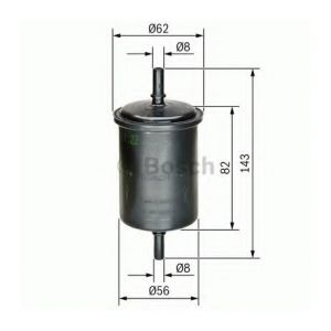 Bosch Filtre à carburant 0450902161