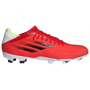 Adidas Chaussure X Speedflow.3 Terrain souple - Red / Core Black / Solar Red, Red / Core Black / Solar Red