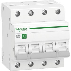 Image de Schneider Electric Lasttrennschalter RESI9, 3P+N, 63A, 400V ac interrupteur-sectionneur RESI9, 3P+N, 63A, 400V ac R9S64463