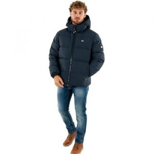 Tommy Jeans Doudoune Homme Essential Down Jacket Chaude, Bleu (Dark Night Navy), L