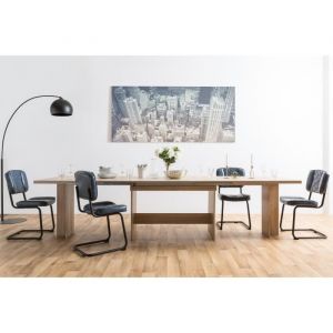 Image de ANCONA Table à manger XXL extensible de 8 à 12 personnes cl ique décor c ne ma L 160 / 310 x l 90 cm