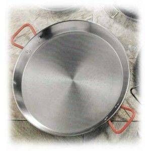 Garcima Poêle à paella acier poli 22 cm