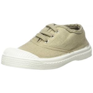 Image de Bensimon Chaussures enfant Tennis &agrave; lacets Beige - Taille 23,25,26,27,28,29,30,31,32,33