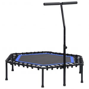 VidaXL Trampoline de Fitness avec Poign&eacute;e 122 cm Mod&egrave;le 2